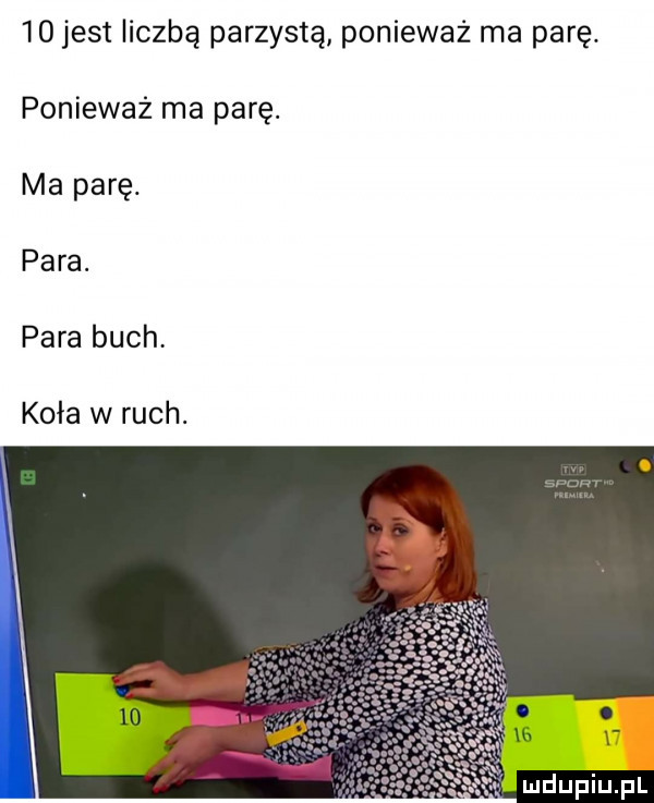 jest liczbą parzystą ponieważ ma parę. ponieważ ma parę. ma parę. para. para buch koła w ruch
