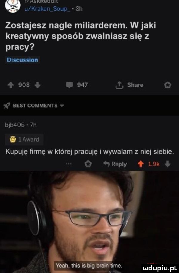 mru u kraken ow  h zostajesz nagle miliarderem. w jaki kreatywny sposób zwalniasz się z pracy dina n f     ł.     jj stare q best comments. muaaa  n. i award kupuję firmę w której pracuję iwywalam z nie siebie. repry lak miłpiupl