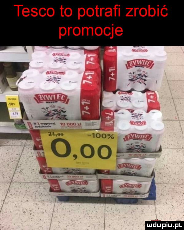 tesco to potrafi zrobić promocje x