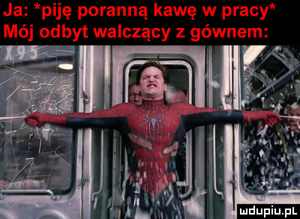 ja piję poranną kawę w pracy mój odbyt walczący z gównem f e a