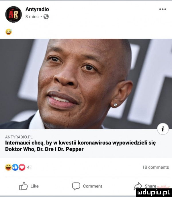 antyradio sx mms amvmmm m internauci chcą by w kwestii komnawirusa wypowiedzieli się doktor who dr. dre i dr. popper    comma m lab luke c comment ii stare