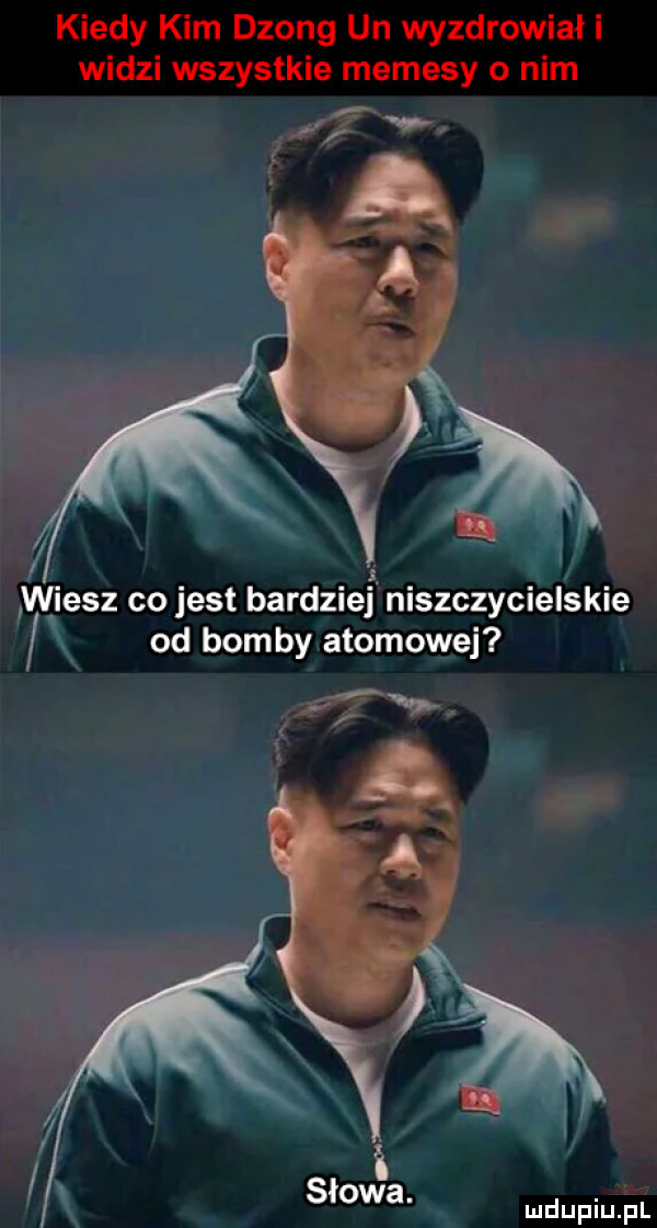 kiedy kim dzong un wyzdrowiali widzi wszystkie memesy o nim z vwesz co jest bardziej niszczycielskie x od bomby atomowej