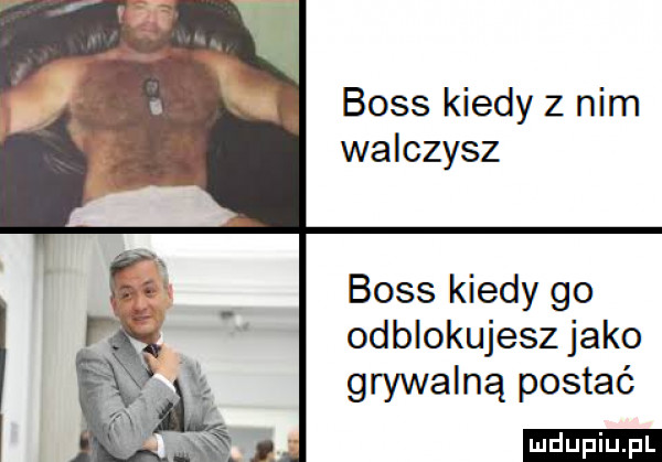 boss kiedy z nim walczysz boss kiedy go odblokujesz jako grywalną postać