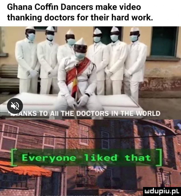 ghana cofam dancers make video tranking doctors for their hord werk