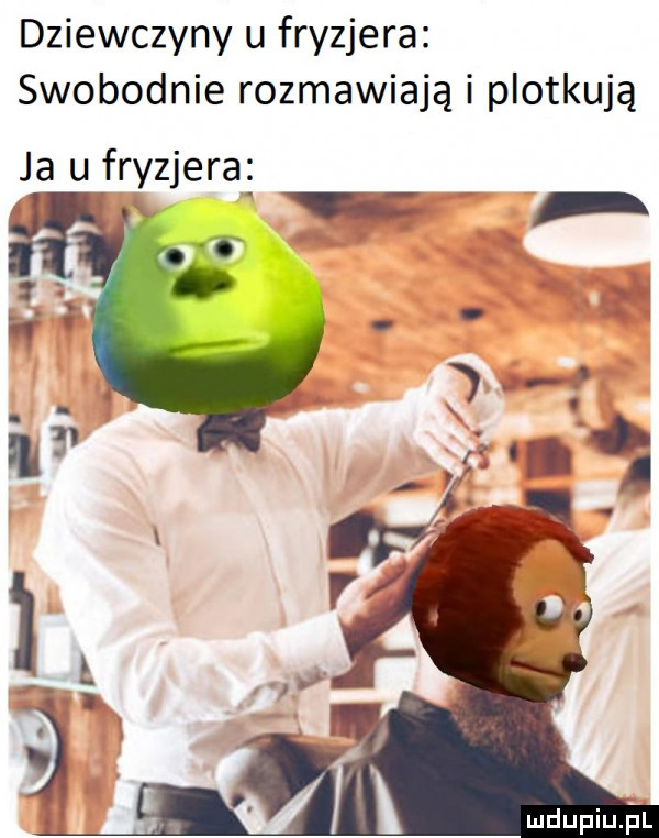dziewczyny u fryzjera swobodnie rozmawiają i plotkują ja u fryzjera
