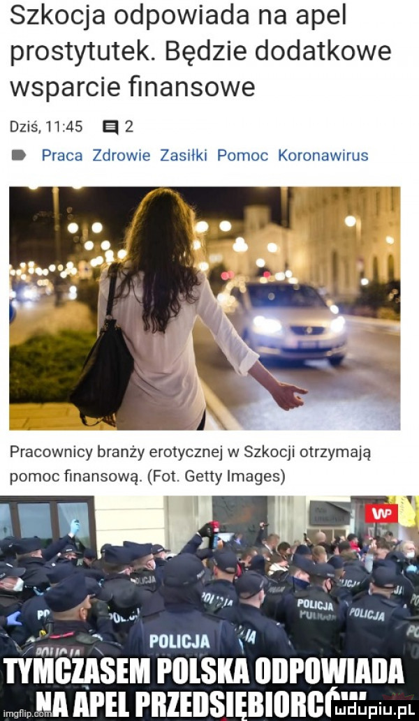 szkocja odpowiada na apel prostytutek. będzie dodatkowe wsparcie finansowe dziś  i    e   i praca zdrowie zasieki pomoc koronawirus pracownicy branży erotyczne w szkocji otrzymają pomoc finansową. f  . getty images policja ł milf u i yiagiasem plllska odpowiada ma apel pbieiisi biiiiigf u epiu pl