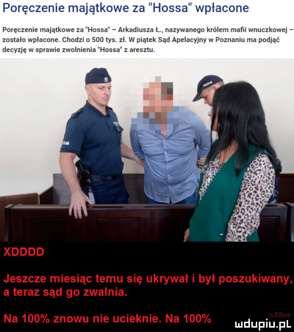poręczenie majątkowe za hossa wpłacone pulęcztn inzqukowe za hassa arkamusza ł nazywanego mm ma wnuczkawq mam wracane chodu o     tys n w marek sąd apelacvmy w poznamu ma podyac defyuę w sprawce zwowmema hassa arcszm