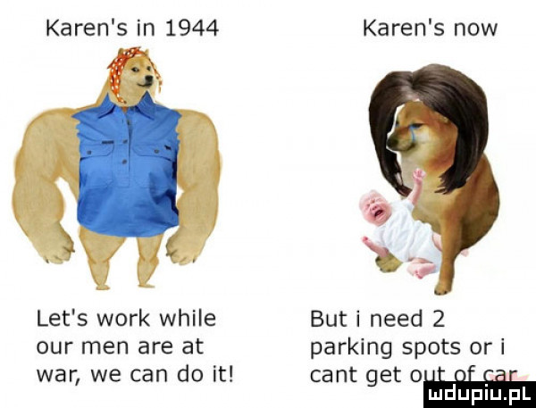 karen s in      karen s now let s werk weile but i nerd   ocr men are at parking spots or i war we cen doit cant get