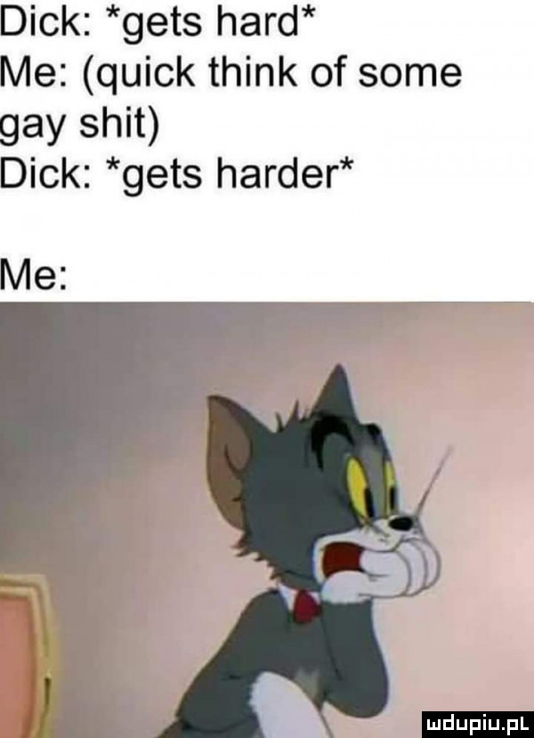 dick gees hord me quick think of some gay skit dick gees herder me