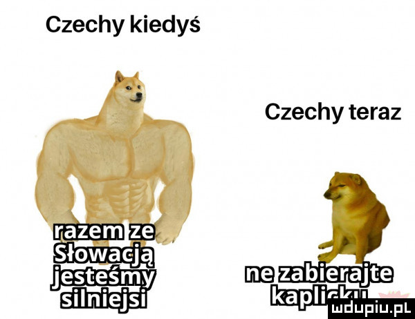 czechy kiedyś czechy teraz sł o wachą jesteśmy silniejsi