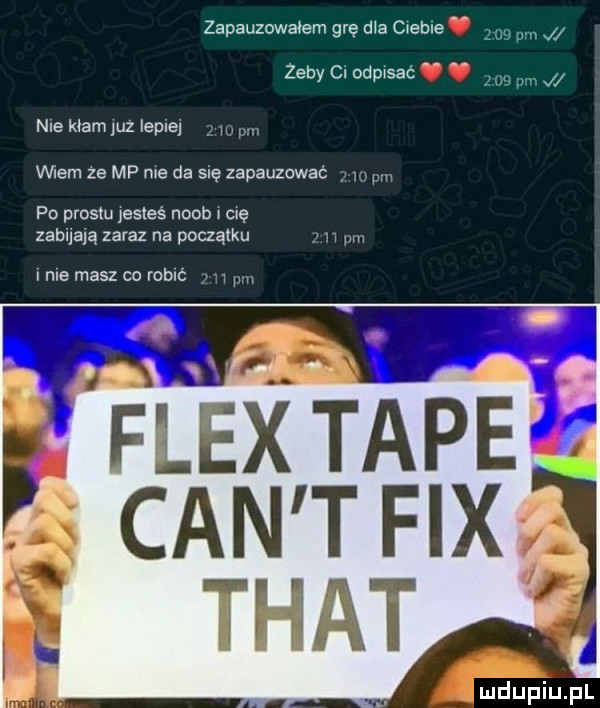 zapauzowałem grę dla ciebie j zeby c. odmsać nie kóamjuz lepce u nem ze mp me da się zapauzowaó. pa prestu jesteś noob cię zabijają zaraz na początku v va m nie masz co robić a um a lexape cen t fax trat