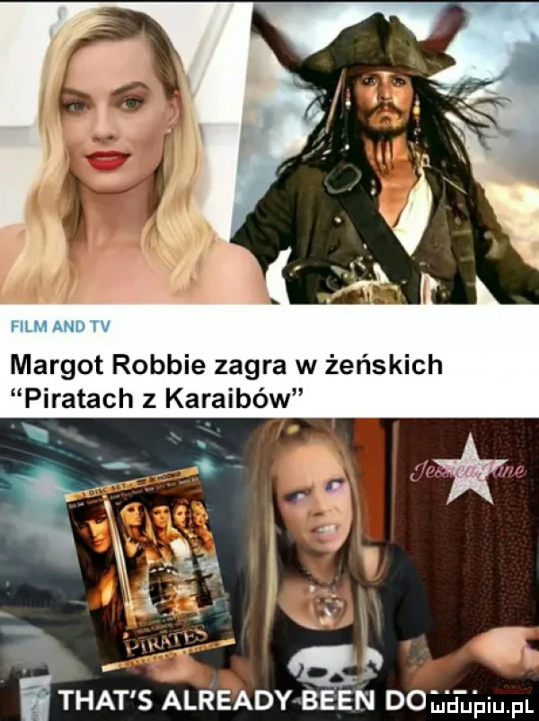 margot robbie zagra w żeńskich piratach z karaibów x. a. trat s already bean do letjiaiupl