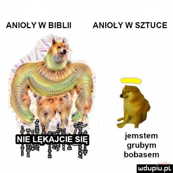 aniołów biblii anioływsztuce jemstem grubym bobasem ludu iu. l