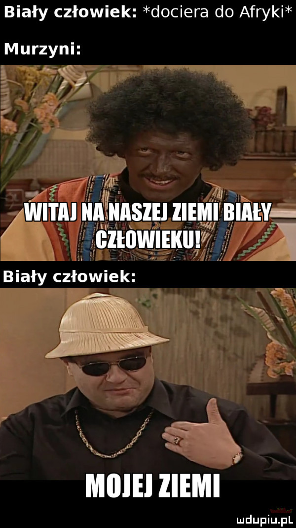 biały człowiek dociera do afryki murzyni v wii ai ica iiasiei ziemi biały gltliwieiiii biały człowiek