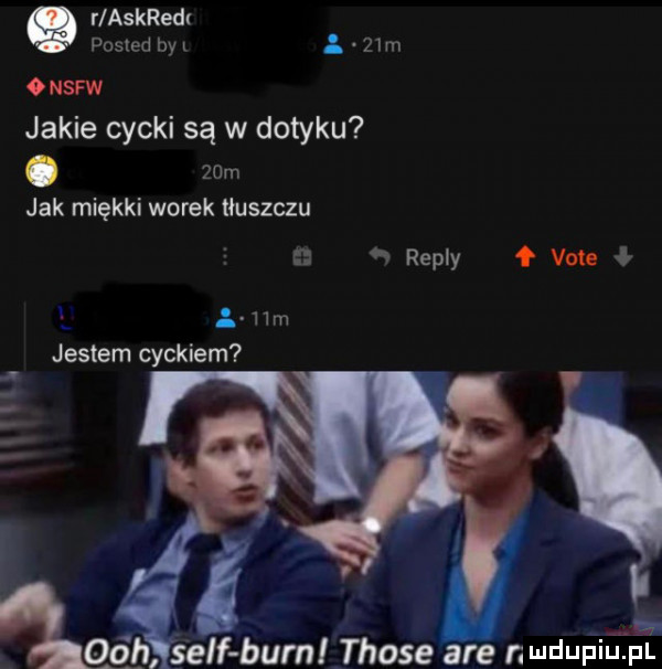 rlaskredr posledbyx ł   m ossi w jakie cycki są w dotyku.   m jak miękki worek tłuszczu repry f vote ław jestem cyckiem mvhl   gb sylf bum those are n luduliiiiiif