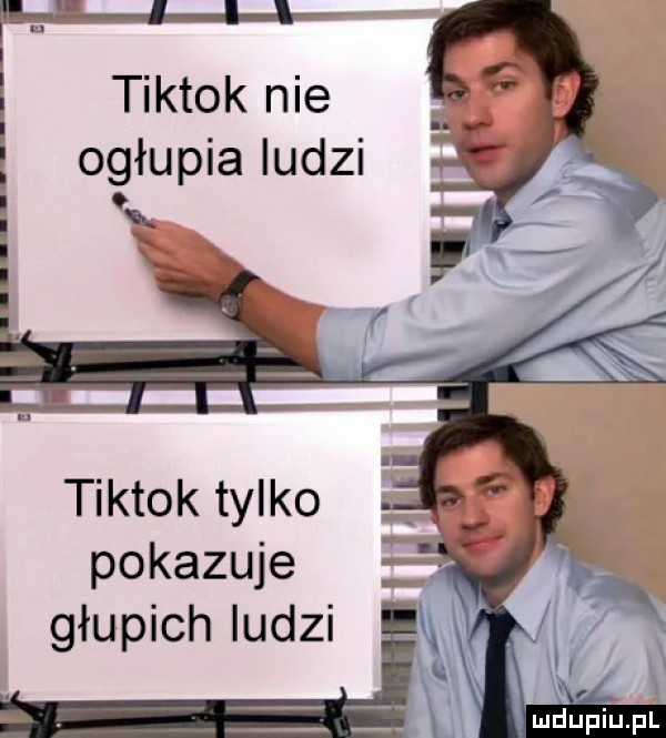 m tiktok nie ogłupia ludzi tiktok tylko pokazuje