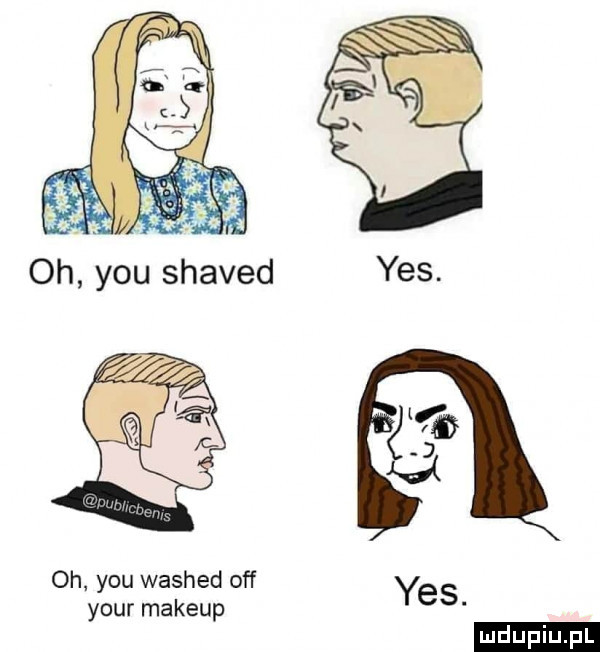 yes. oh y-u washed off yes ocr makeup y