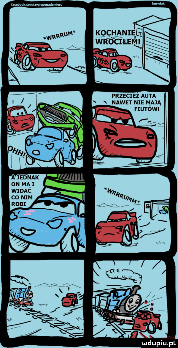 a jednak on mą widac co nim kqśęanie wr o ciemń przecież auta nawet nie mają