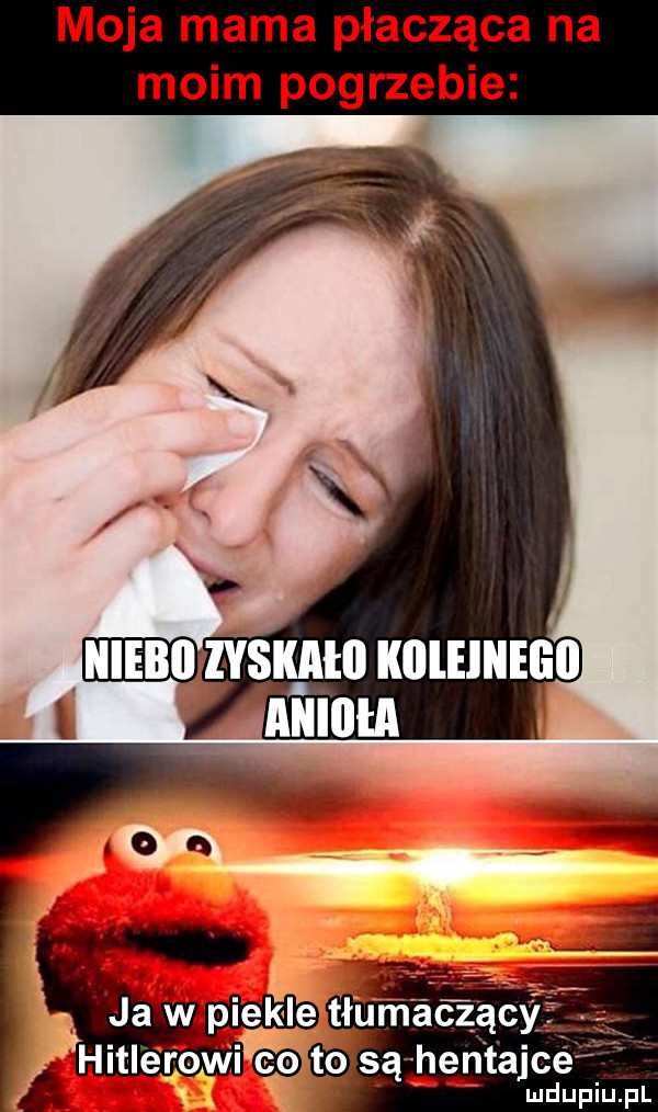 moja mama płacząca na moim pogrzebie skan kllleiiiegii anima