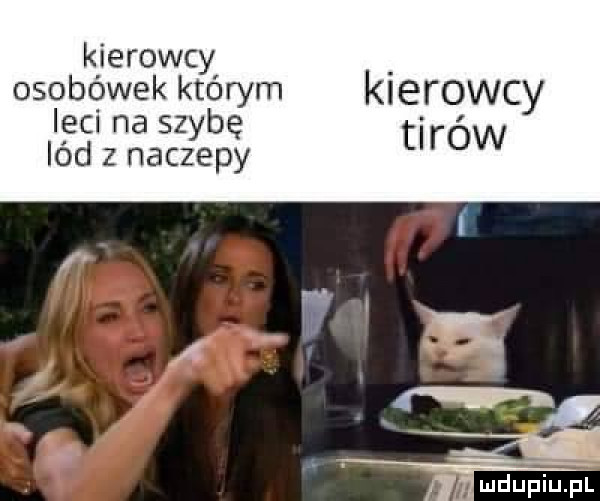 kierowcy osobówek którym kierowcy leci na szybę lód   naczepy terw