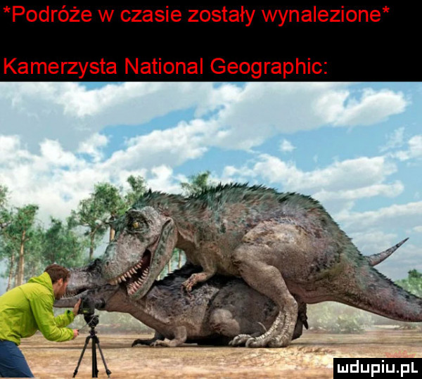 podróże w czasie zostały wynalezione kamerzysta national geographic