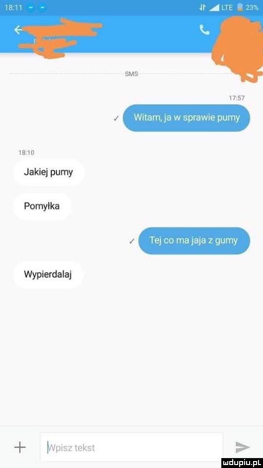 Ja w sprawie pumy