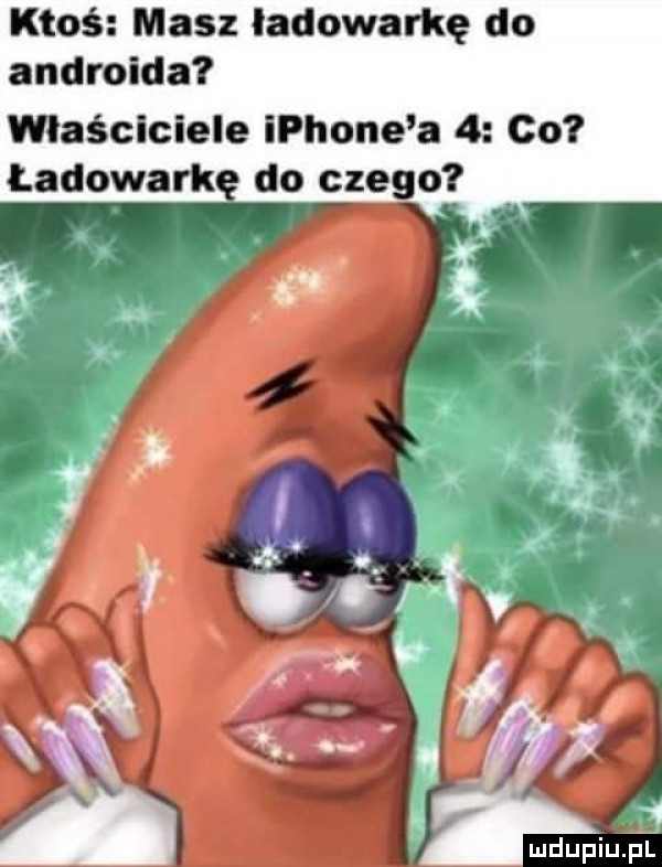 ktoś masz ładowarkę do androida właściciele iphone a   co ładowark do cze o
