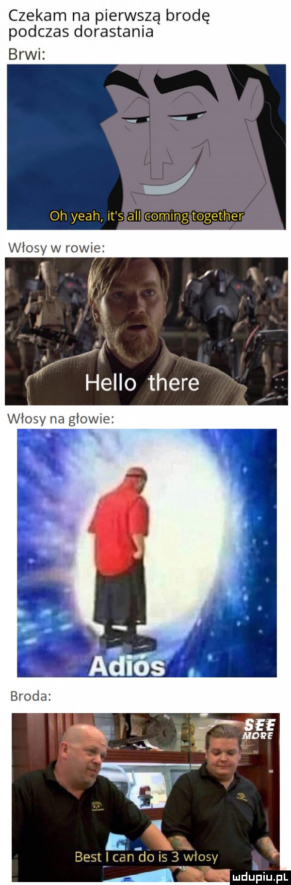 czekam na pierwszą brodę podczas dorastania brwi oh yeah it s all coming together włosy w rowie w mduiuiupl