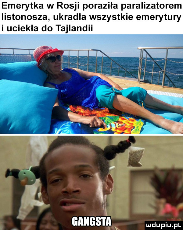 emerytka w rosji porazila paralizatorem listonosza ukradła wszystkie emerytury i uciekła do tajlandii mums