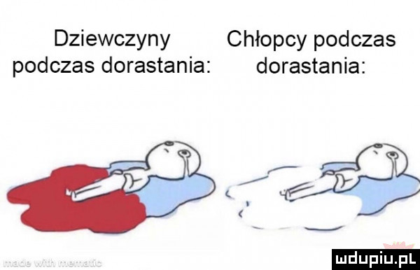 dziewczyny chłopcy podczas podczas dorastania dorastania