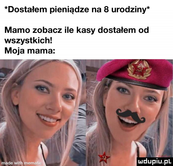 dostałem pieniądze na   urodziny mamo zobacz ile kasy dostałem od wszystkich moja mama