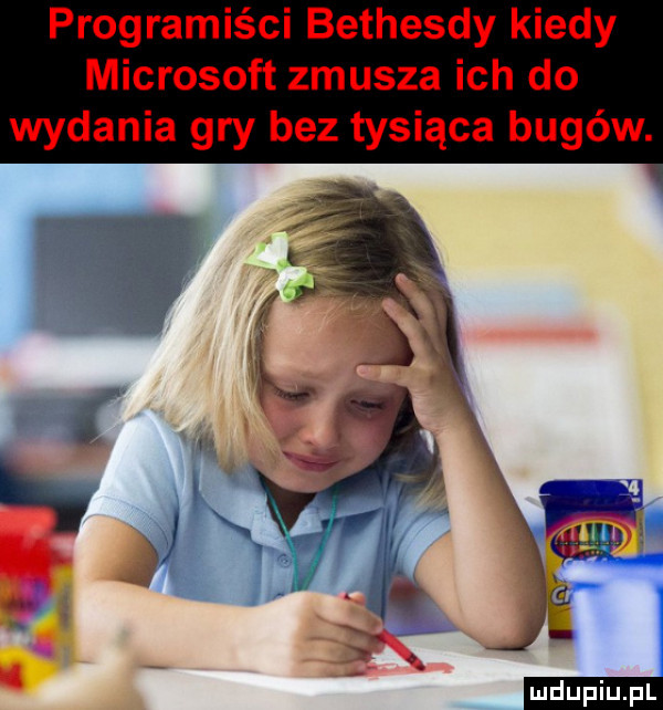 programiści bethesdy kiedy microsoft zmusza ich do wydania gry bez tysiąca bugów