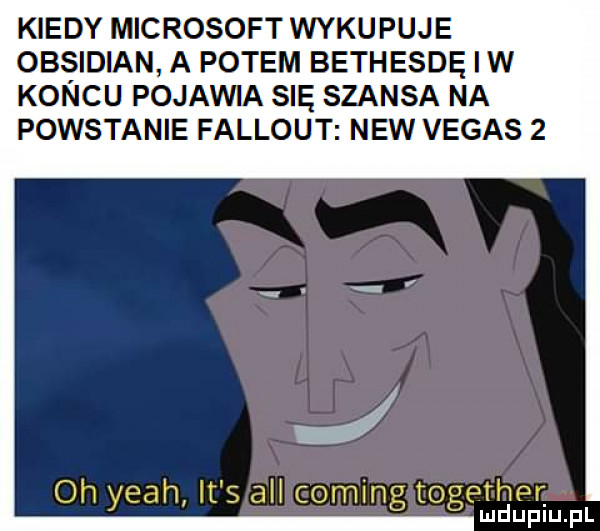 kiedy microsoft wykupuje obsydian a potem bethesdę w koncu pojawia się szansa na powstanie fallout naw vegas