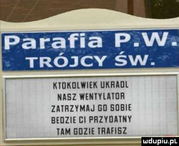 parafia i w. trójcy sw. abakankami munnmsx unum nasz wmvumn zmzmu an sume adm m pnzvnnnv rm gdzie masz ﬂ