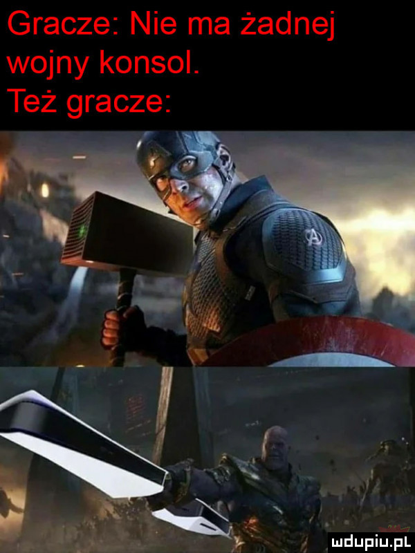 gracze nie ma żadnej wojny konsol. też gracze