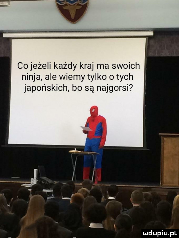 cojeżeli każdy kraj ma swoich ninja ale wiemy tylko o tych japońskich bo są najgorsi