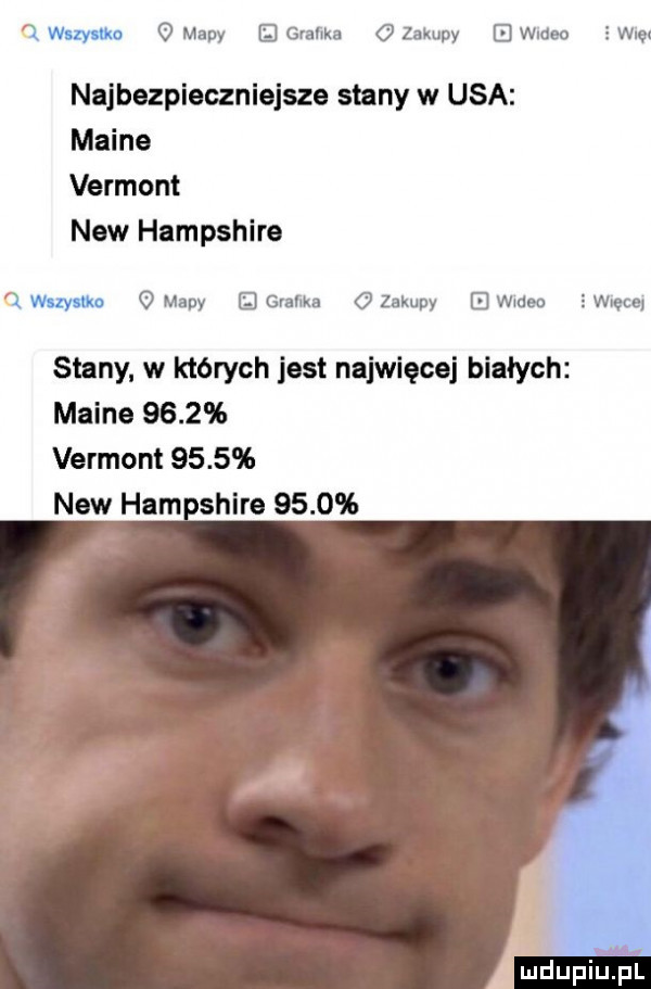 mapy e gvahka   zakupy e wmoo   ww. najbezpieczniejsze stany w usa maine vermont naw hampshire many   ghanka o zakupy e w deo ewwęcq stany w których jest najwięcej białych maine      vermont      naw ham shire