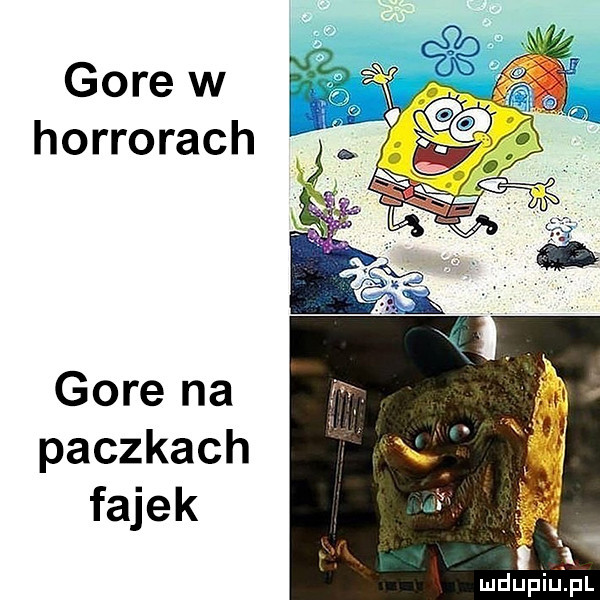 horrorach gore na paczkach fajek mdupiużpl