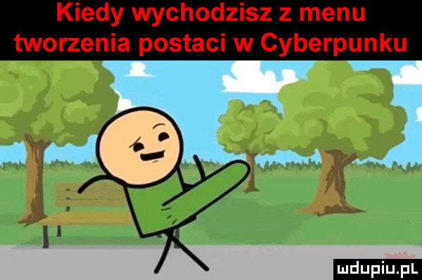 kiedy wychodzisz   menu tworzenia postaci w cyberpunku jr ludu iu. l