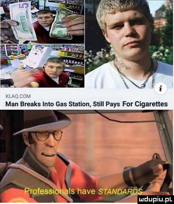 klaq man breaks iato gas stadion stall pajs for cigarettes qdupiupl