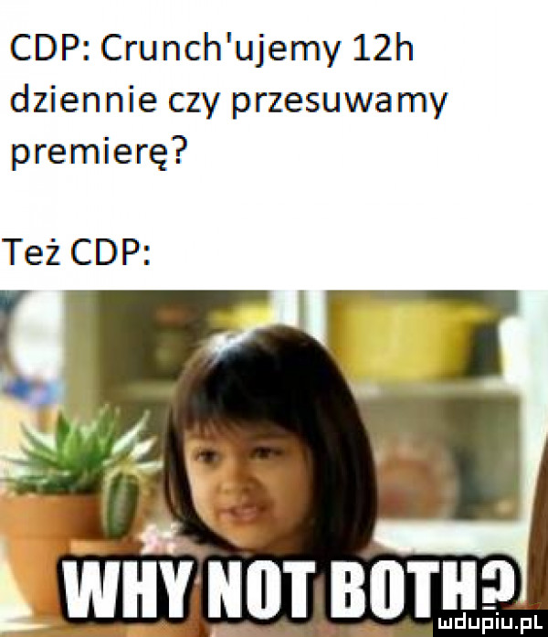 cap crunch ujemy   h dziennie czy przesuwamy premierę