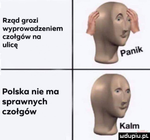 rząd grozi wyprowadzeniem czołgów na ulicę polska nie mo sprawnych czołgów kulm