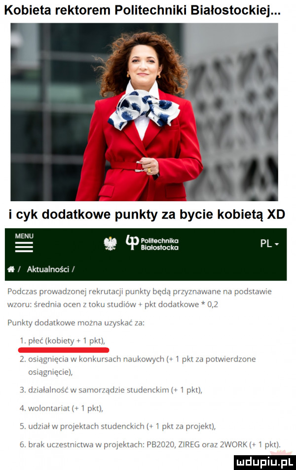kobieta rektorem politechniki białostockiej. i cyk dodatkowe punkty za bycie kobietą xd politechnika n moxaocka i c aktualności pharma pam v m wkm mm hm www mam. m mm mm. wmmown mmwmm w dn mm o na wa undalkowe ma www a pmcmmm pm mg m mmm w m iwxyrh. i m mamww mm   mmm l łubinowa w mir e sludervcwn v i mi   mru mam w r mm vojoklk rudmukwu pkrrapuyekm w bmkutzeannzlxw w pingi jack pbżcz zireg fraz zworkw icki