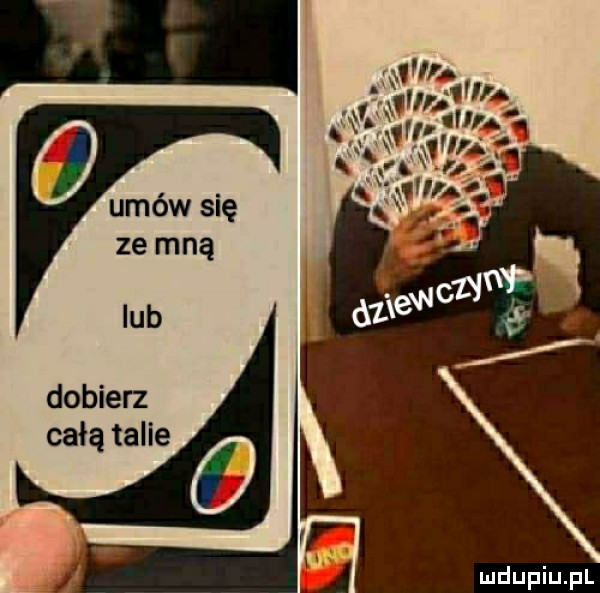 umów się ze mną iab dobierz całą talie