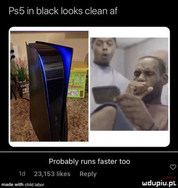 ps  in black looks clean af probably russ foster tao         hkes repry made with mud law