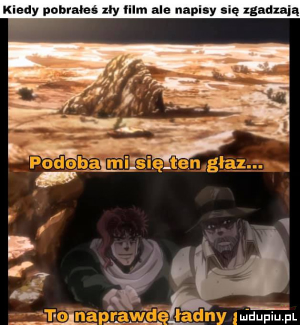 kiedy pobrałeś zły film ale napisy się zgadzają