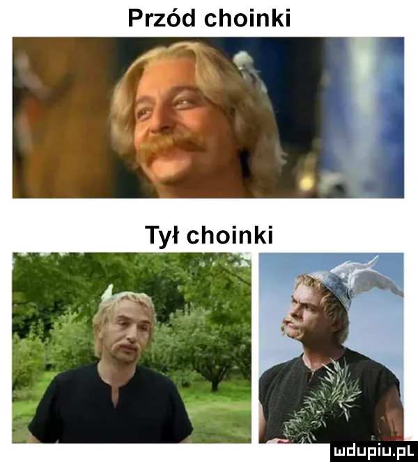 przód choinki