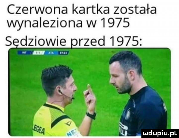 czerwona kartka została wynaleziona w      s dziewie reed