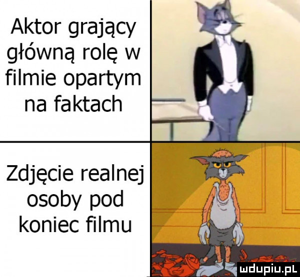 aktor grający główną rolę w filmie opartym na faktach zdjęcie realnej osoby pod koniec ﬁlmu