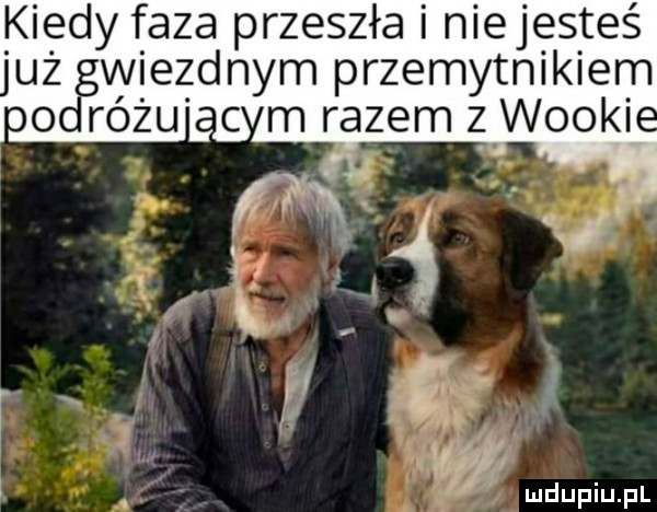 kiedy faza przeszła niejesteś uż wiezdnym przemytnikiem różu c m razem z włoki